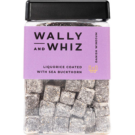 Wally and Whiz Vingummi Lakris med Havtorn | 240 g fra Wally and Whiz