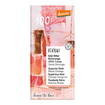 100 % Mørk Sjokolade med Appelsin Øko Demeter