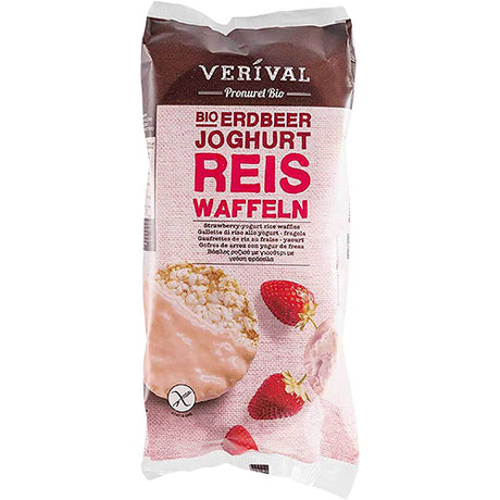 Riskaker m. Jordbær & Yoghurttræk Øko - Glutenfri