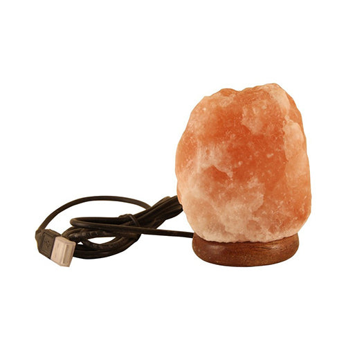 Himalaya Saltlampe USB Naturel Pink 500-1000G
