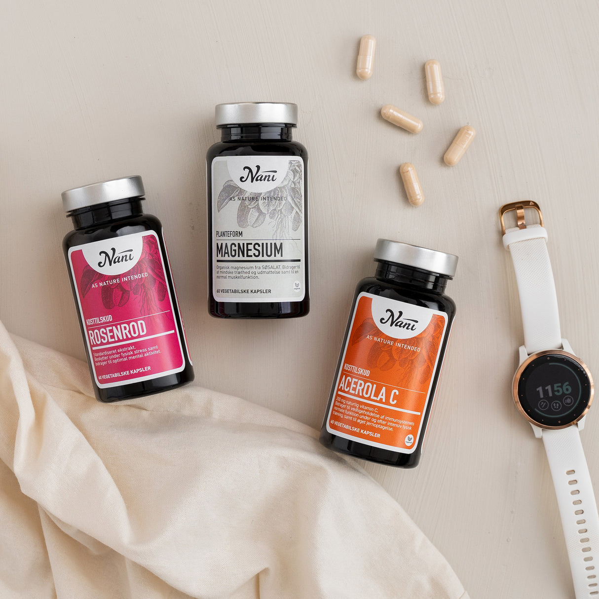 Nani Acerola C-vitamin | 45 Kapsler fra Nani