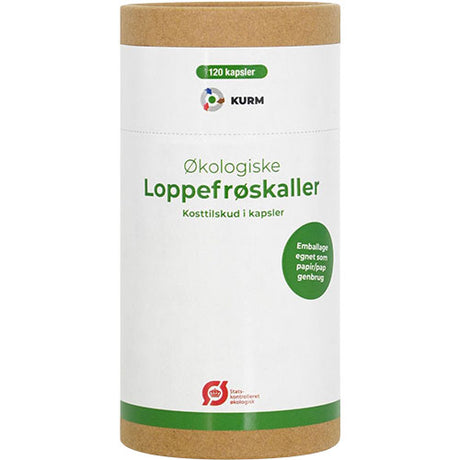 Økologiske Loppefrøskaller i Kapsler