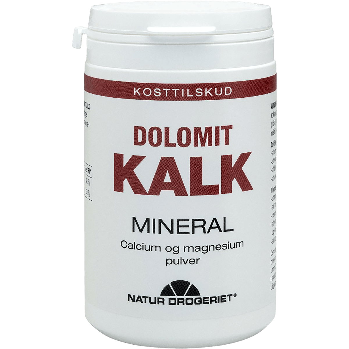Natur-Drogeriet Dolomitt Pulver til å spise | 250 g