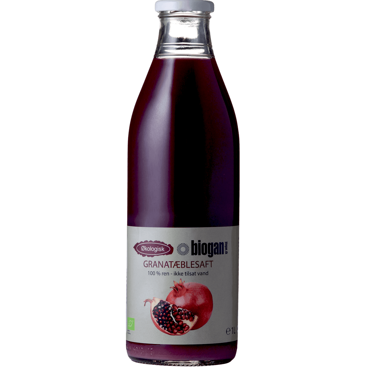 Biogan Granateplejuice Økologisk | 1 liter