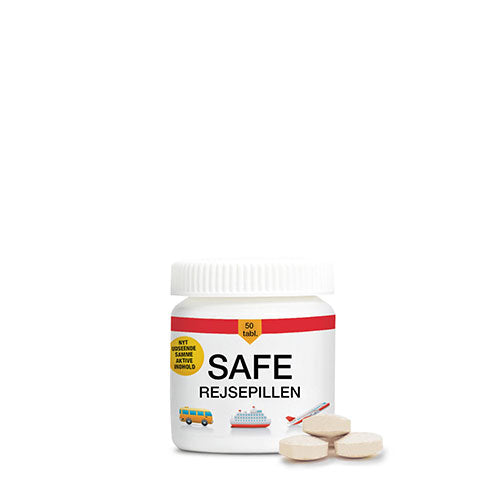 Safe Reisesyke Tabletter fra 