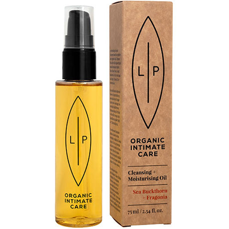 Lip Intimate Care Cleansing + Moisturising Oil Sea Buckthorn + Fragonia | 75 ml fra Lip Intimate Care
