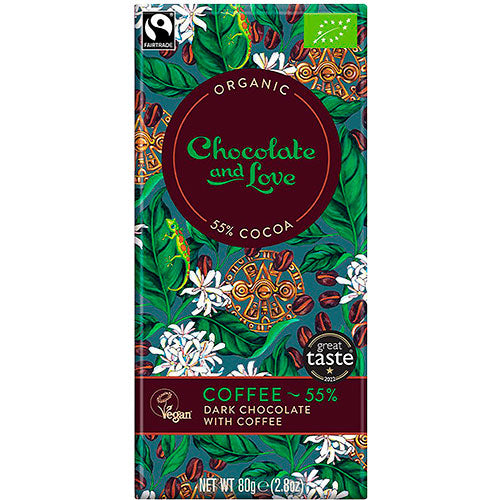 Sjokolade Coffee 55% Øko fra 