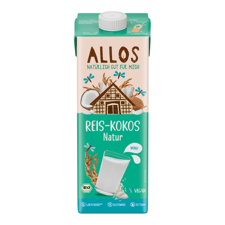 Allos Ris/kokosmelk Økologisk | 1 liter