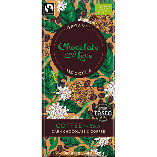 Sjokolade Coffee 55% Øko fra 
