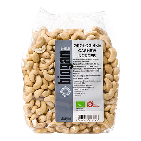 Cashewnøtter Øko