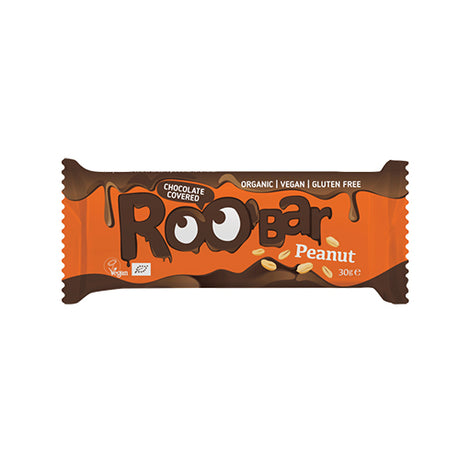 Roo'bar Bar Sjokolade Peanøtt Øko 