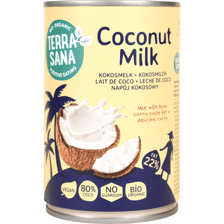 Terrasana Kokosmelk Økologisk | 400 ml fra Terrasana