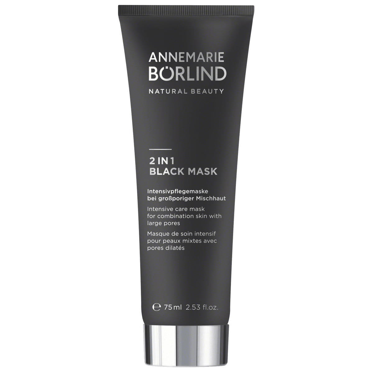 Annemarie Börlind 2 In 1 Black Mask Ansiktsmaske | 75 ml