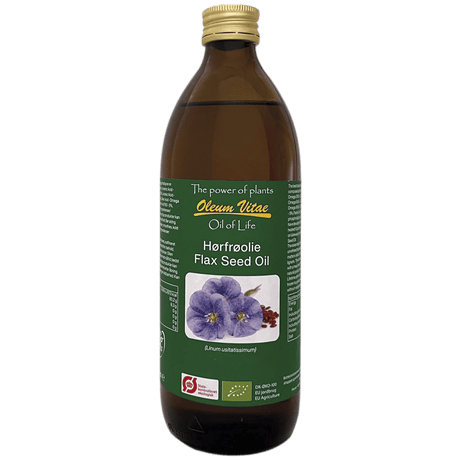 Oil of Life Ren Linfrøolje Økologisk | 500 ml