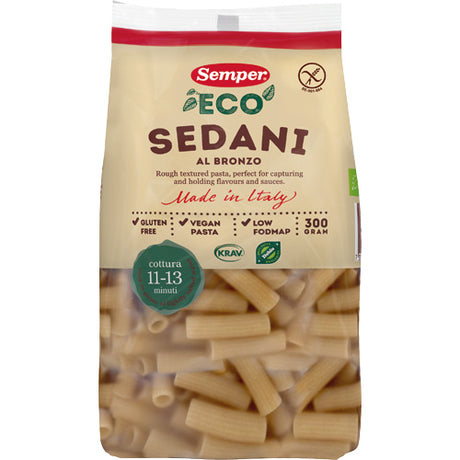 Pasta fullkorn Glutenfri Økologisk
