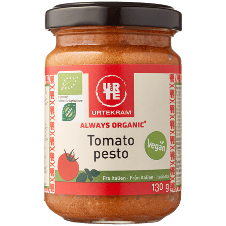 Urtekram Rød Pesto Økologisk | 130 g fra Urtekram