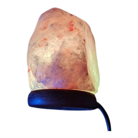 Himalaya Saltlampe Pink Usb M. Skiftende Farver 500-1000G