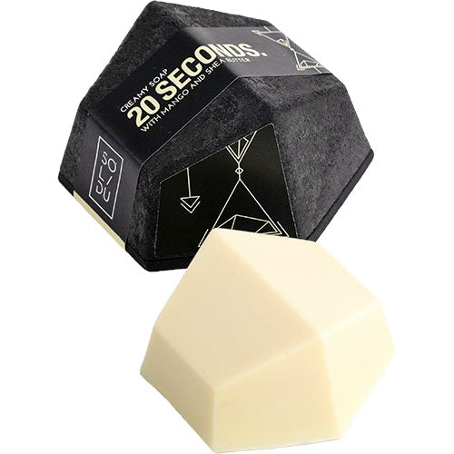 Solid Kremet Såpe 20 sekunder