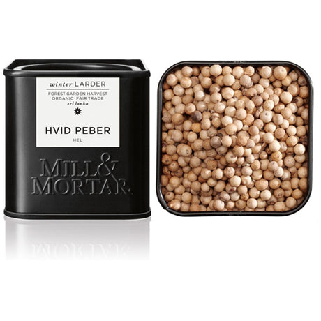 Hvit Pepper Hel Økologisk
