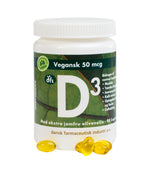 Vegansk D3, 50 Mcg