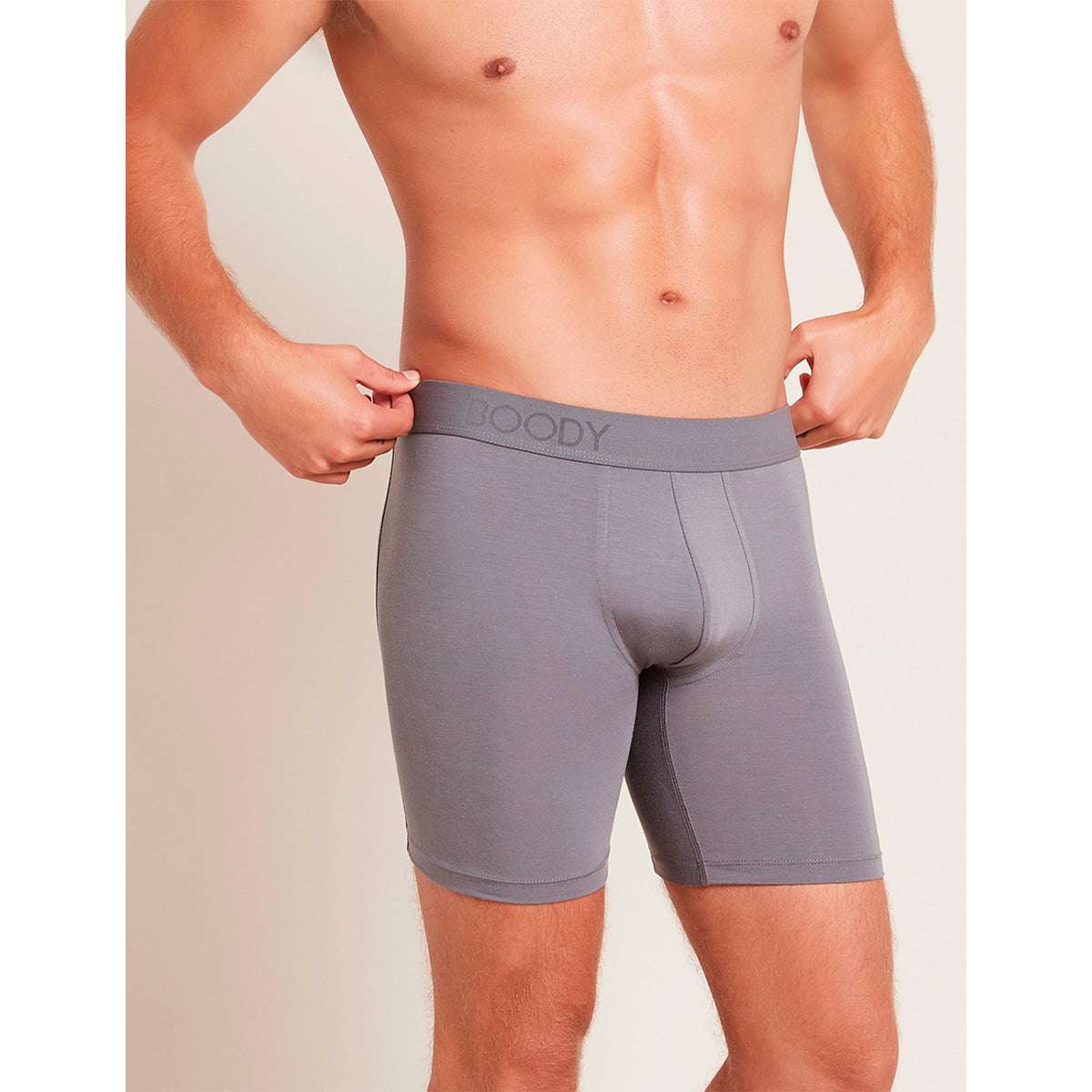 Bambus Underbukser Long Everyday Boxers Ash