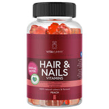VitaYummy Hair & Nails Peach | 60 vingummi fra VitaYummy