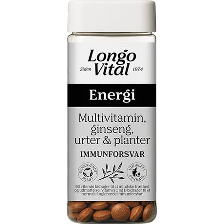 Longo Multivitamin Energi | 180 tabletter