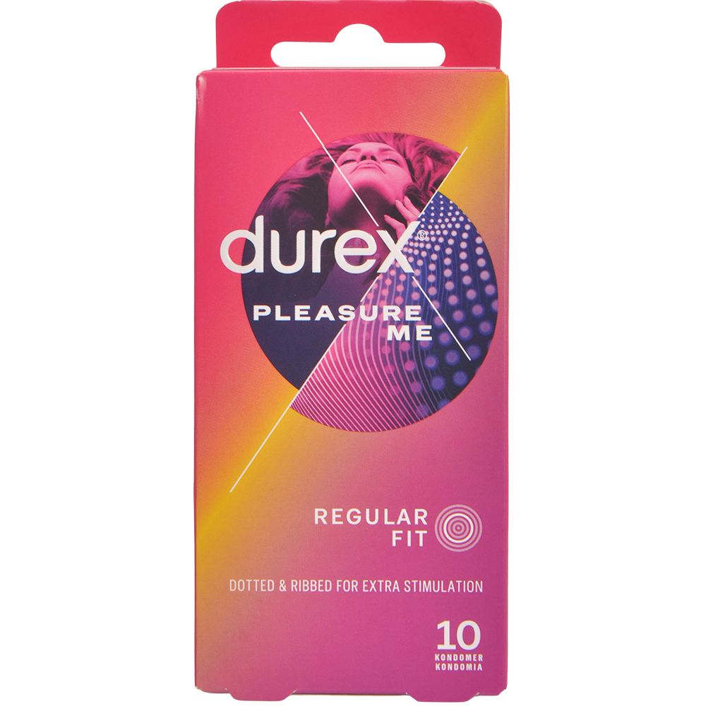 Durex Pleasure Me Kondomer | 10 stk