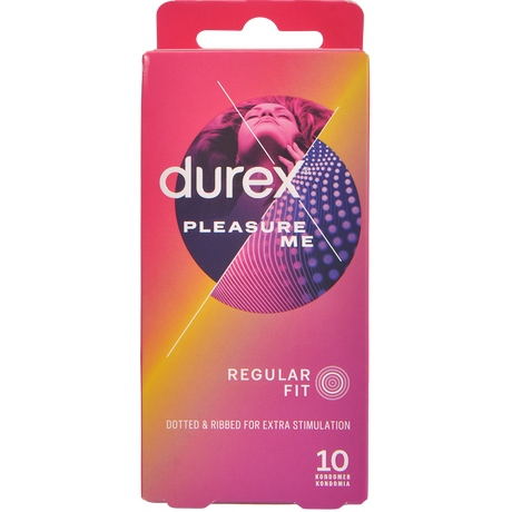 Durex Pleasure Me Kondomer | 10 stk