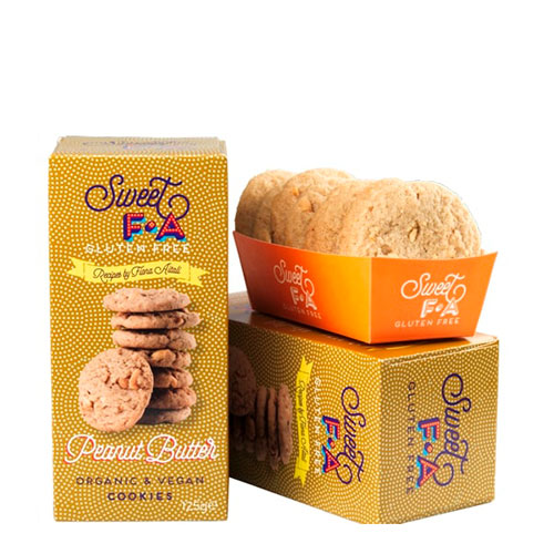 Glutenfri Peanøttsmør Cookies Øko fra 