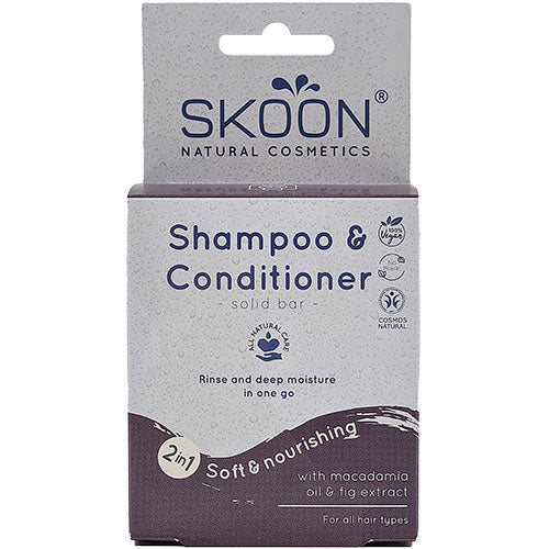 Solid Shampoo-bar Sjampo & Balsam 2 i 1 fra Skoon