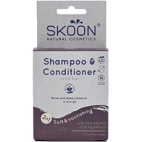 Solid Shampoo-bar Sjampo & Balsam 2 i 1 fra Skoon
