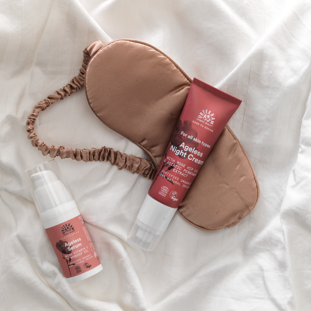 Urtekram Ageless Serum with vitamin C & Rosehip Oil | 30 ml fra Urtekram