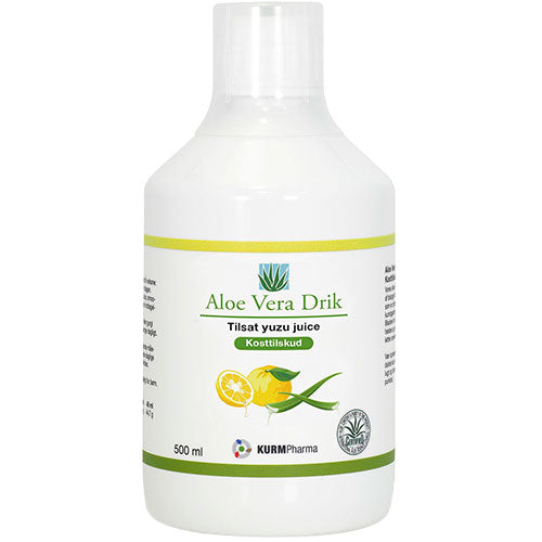 Kurm Pharma Aloe Vera Drik med Yuzu | 500 ml