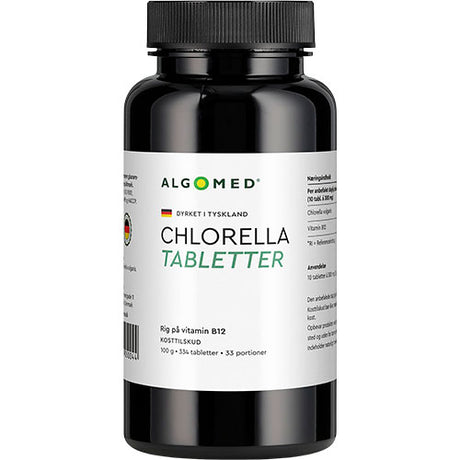 Algomed Chlorella tabletter | 334 tabletter fra Mecindo.no