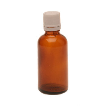 Dråpeteller Glassflaske og Lokk - 50 ML