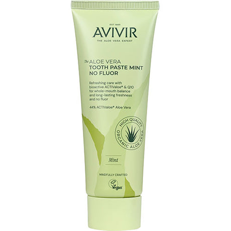 Avivir Aloe Vera Tannkrem Uten Fluor | 75 ml