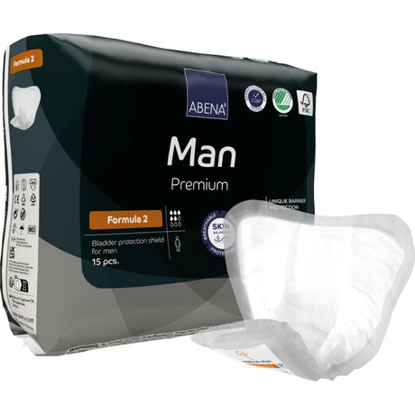 Man Formula 2 for menn, Inkontinensbeskyttelse med teip, Premium