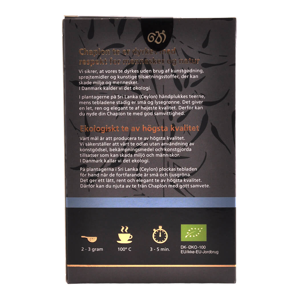 Earl Grey Te, Refill 100 G i eske, Øko
