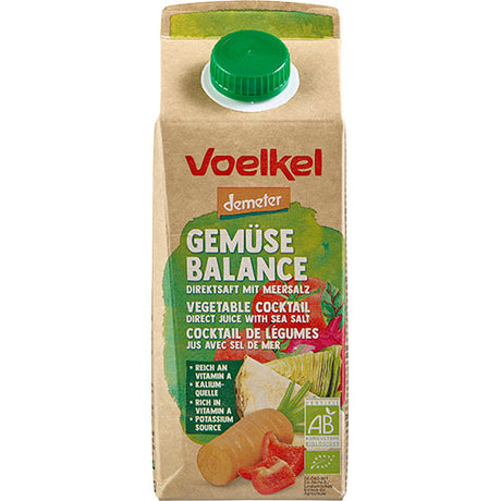 Grønnsaksjuice med tomatsaft og havsalt, Demeter Øko