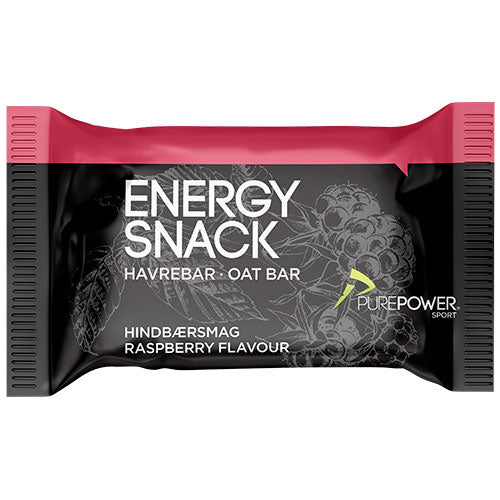 PurePower Energy Snack | Havrebar Hindbær