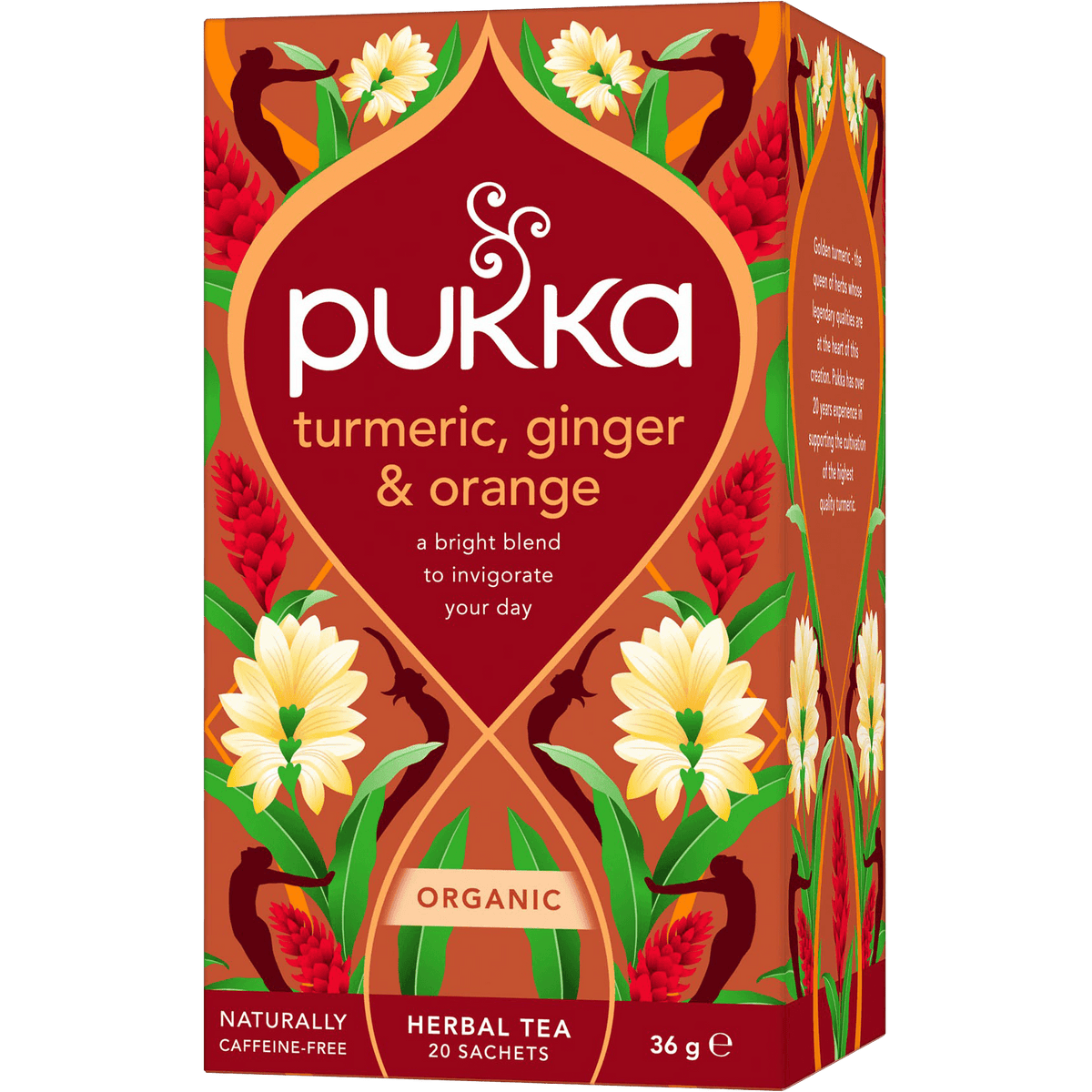 Pukka Turmeric Active Te Økologisk | 20 Breve fra Pukka