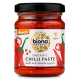 Økologisk Chilipasta Øko Demeter fra Biona Organic