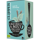 Clipper Lakridsrod & Pebermynte Te Økologisk | 20 br fra Clipper
