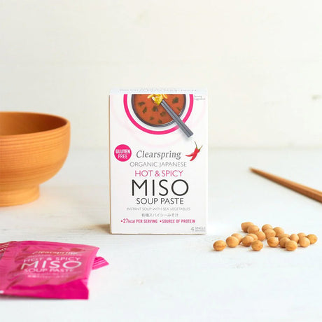Instant Miso Soup Hot & Spicy Økologisk