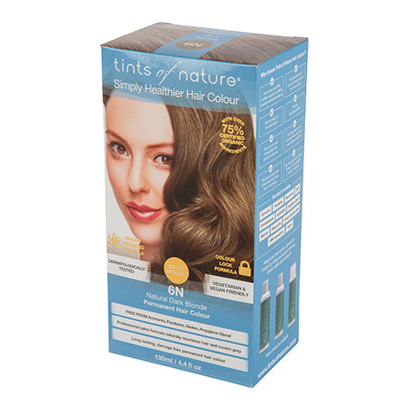 Naturlig Mørk Blond Permanent Hårfarge 6N