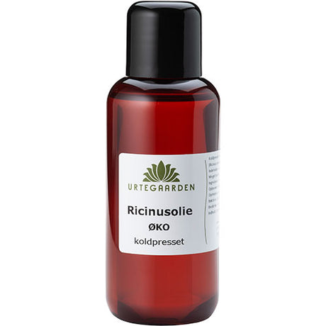 Urtegaarden Castorolje / Ricinusolje 100% Økologisk | 100 ml