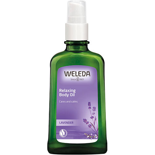 Lavender Relaxing Body Oil fra Weleda