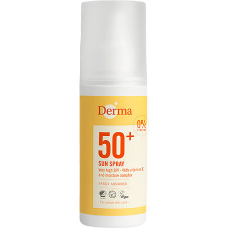 Derma Solspray | SPF 50+ fra Derma