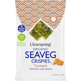 Clearspring Tang Chips Gurkemeie Seaveg Crispies Økologisk | 4 g